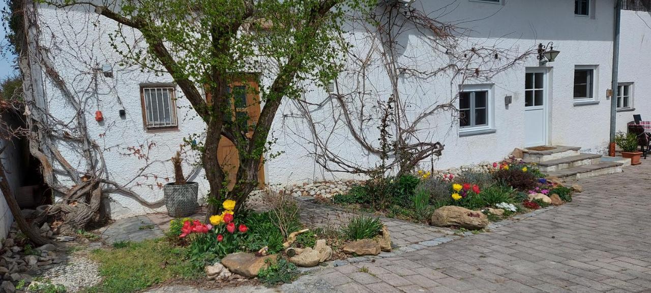Ruhig Gelegene Ferienwohnung Im Gruenen Mit Terrasse Und Kleinem Garten Rotthalmuenster Bagian luar foto